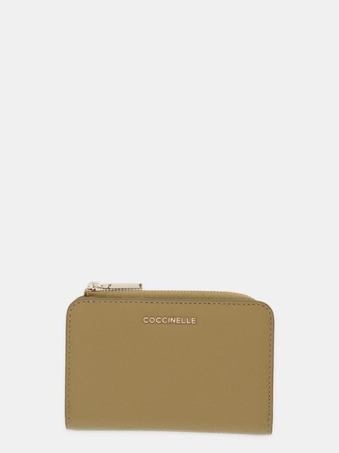 Coccinelle portfel skórzany damski kolor zielony E2 MW5 11 D1 01 - zdjęcie produktu nr 1