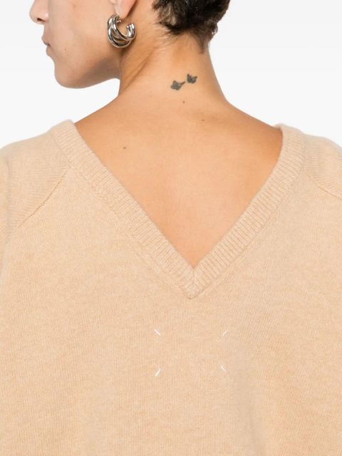 Maison Margiela round-neck sweater - Neutrals