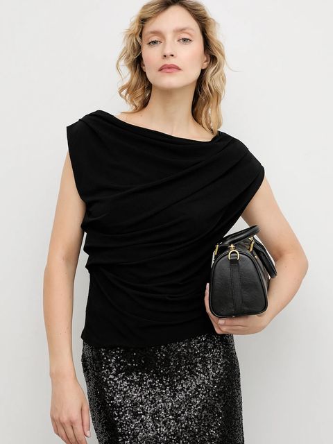 Answear.LAB bluzka damska kolor czarny gładka - zdjęcie produktu nr 1