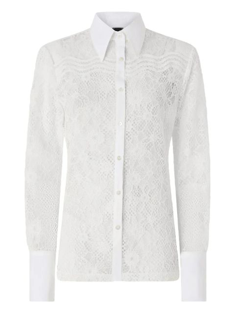 PINKO lace shirt - White - zdjęcie produktu nr 1