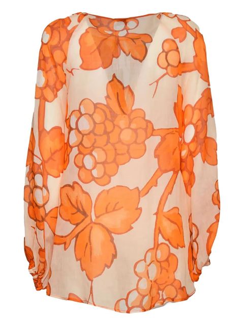 ETRO floral-print blouse - Orange - zdjęcie produktu nr 2