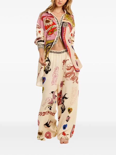 Agua By Agua Bendita ANASTASIA MATCHES long-sleeves shirt - Neutrals - zdjęcie produktu nr 1