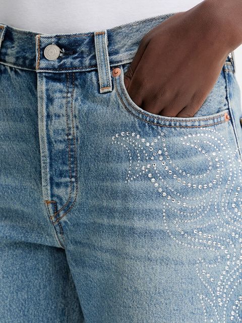 Levi's jeansy 501® 90S damskie high waist A1959