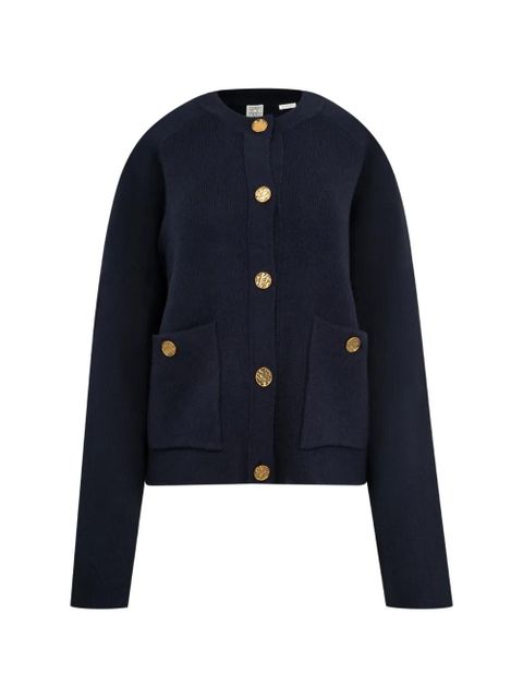 TOTEME buttoned cardigan - Blue - zdjęcie produktu nr 1
