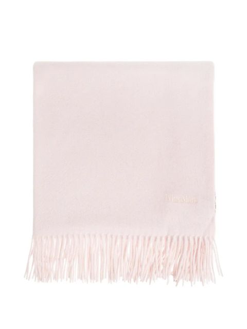 Max Mara Baci fringed scarf - Pink - zdjęcie produktu nr 1