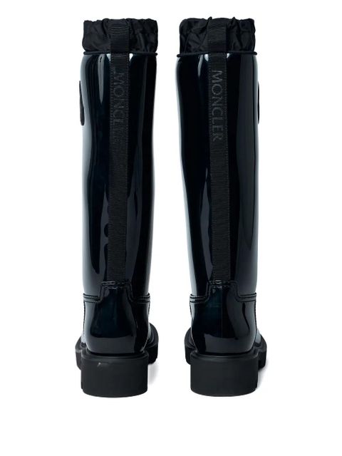 Moncler logo-patch drawstring boots - White - zdjęcie produktu nr 2