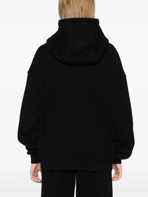 Saint Laurent half-zip hoodie - Black