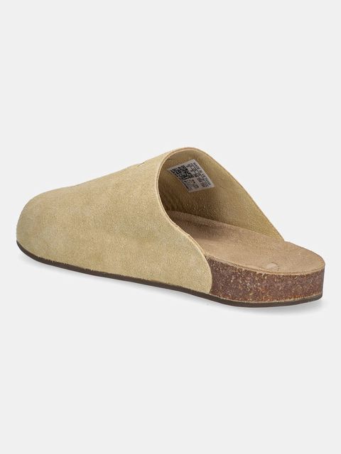 adidas Originals klapki zamszowe Adimule damskie kolor beżowy JR3587 - zdjęcie produktu nr 2