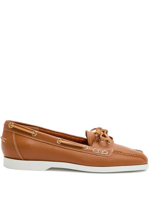 ATP Atelier Nesso leather boat shoes - Brown - zdjęcie produktu nr 1