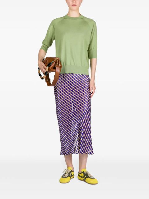 DRIES VAN NOTEN merino sweater - Green - zdjęcie produktu nr 2