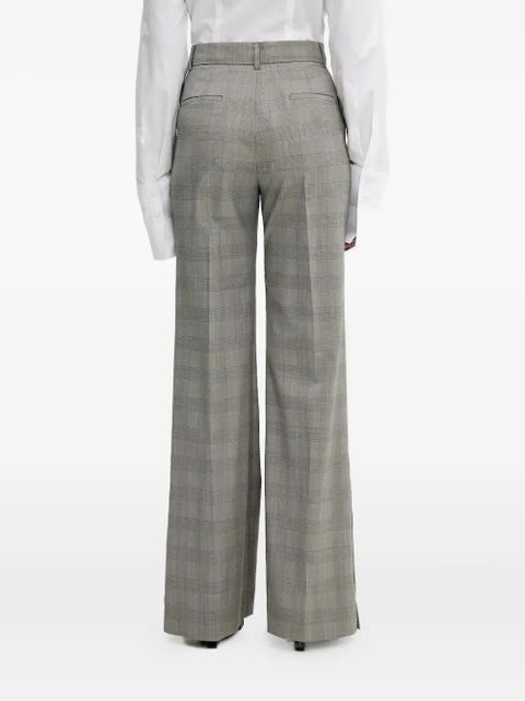 Sportmax checked side-button trousers - Grey - zdjęcie produktu nr 2