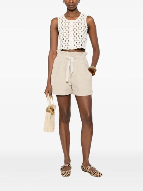 SANDRO floral-crochet vest - Neutrals - zdjęcie produktu nr 2