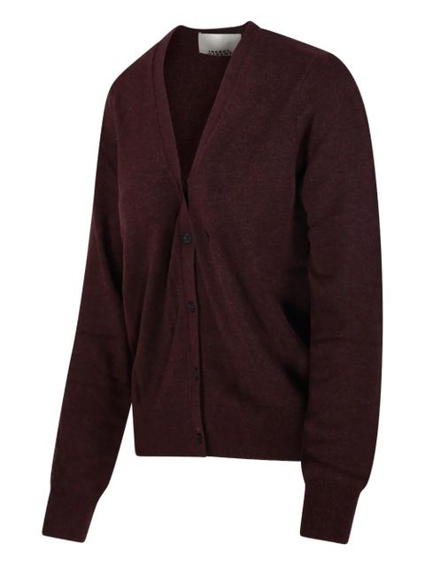 MARANT ÉTOILE button-front V-neck cardigan - Red
