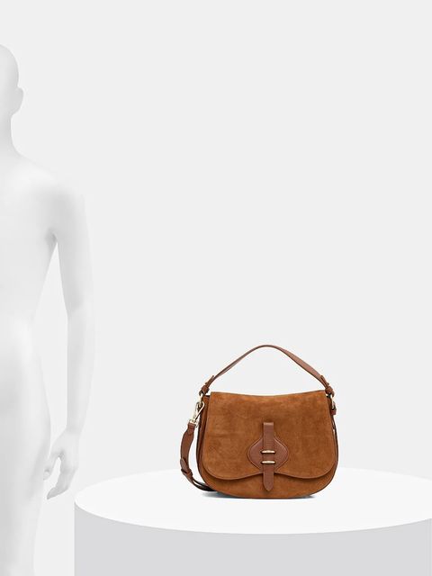 Coccinelle torebka zamszowa MAVERY SUEDE