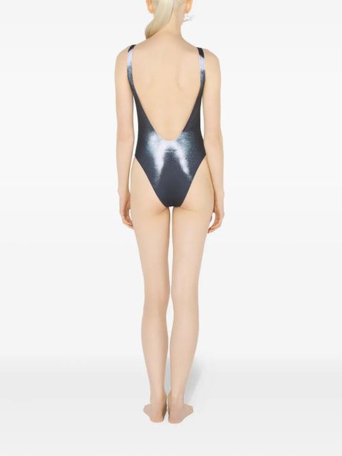 Jean Paul Gaultier scoop-neck swimsuit - Black