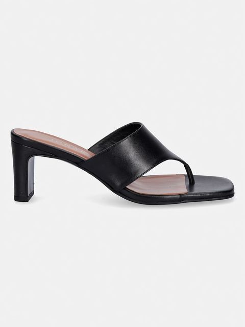 Jonak japonki skórzane DEVIL CUIR Noir - zdjęcie produktu nr 1