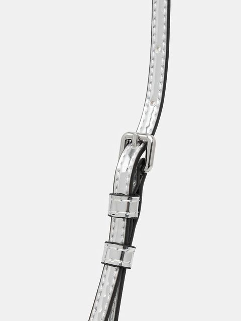 Tommy Jeans torebka kolor srebrny AW0AW18009