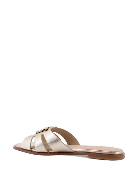 PINKO cut-out-detail sandals - Gold