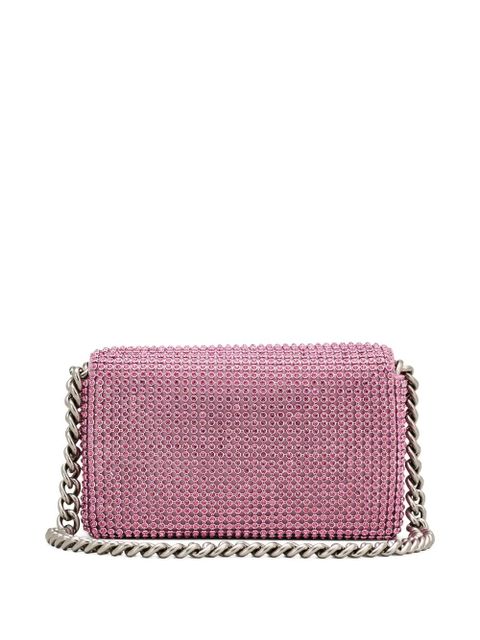 Marc Jacobs The Rhinestone J Marc shoulder bag - Pink