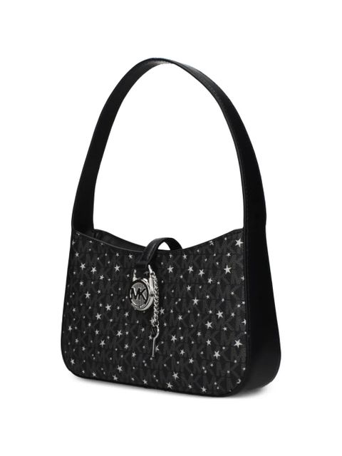 Michael Kors monogram star-print tote bag - Black