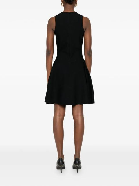 Alexander McQueen sleeveless mini dress - Black