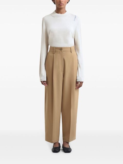 Marni pleated trousers - Neutrals - zdjęcie produktu nr 2