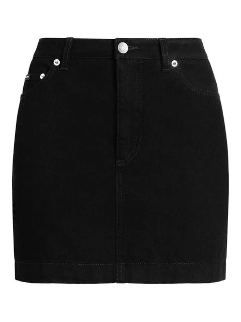 Dolce & Gabbana denim mini skirt - Black - zdjęcie produktu nr 1