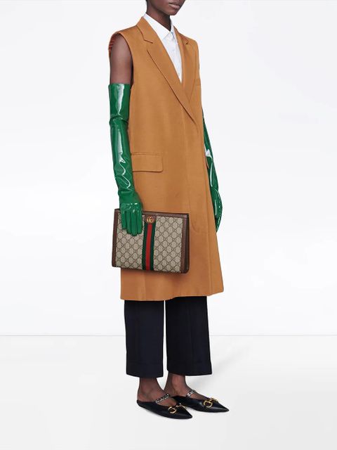 Gucci Ophidia zip-up pouch - Neutrals