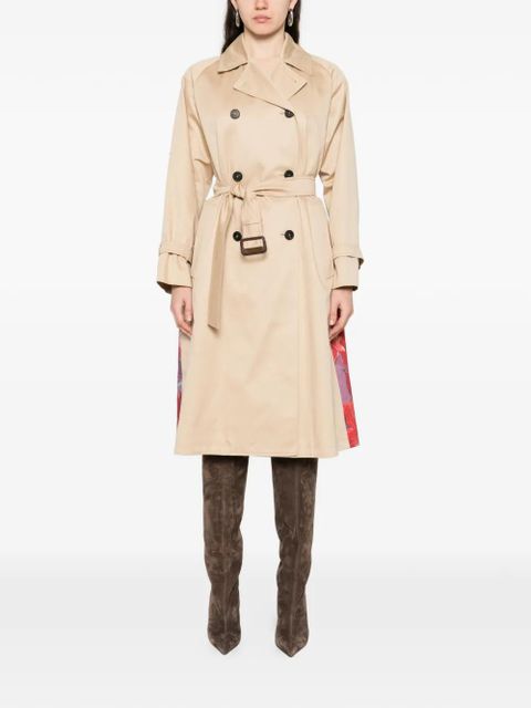 Weekend Max Mara belted double-breasted coat - Neutrals