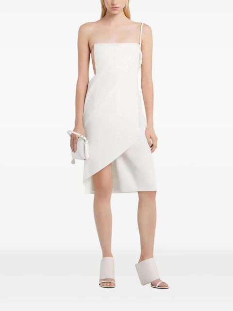 Courrèges Infinity midi dress - White