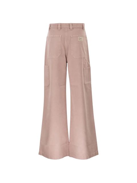 Weekend Max Mara carpenter wide-leg trousers - Pink - zdjęcie produktu nr 2