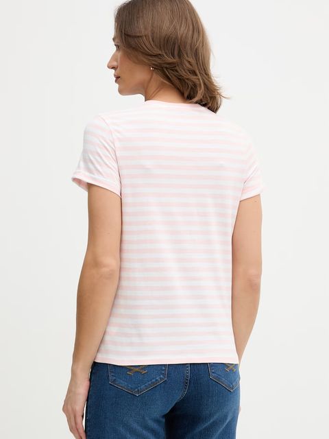 U.S. Polo Assn. t-shirt bawełniany STRIPE CREW NECK - zdjęcie produktu nr 2