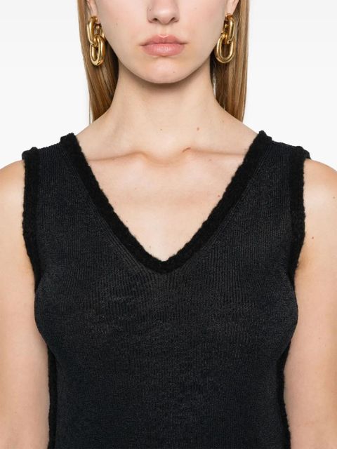 OUR LEGACY Sleek mini dress - Black