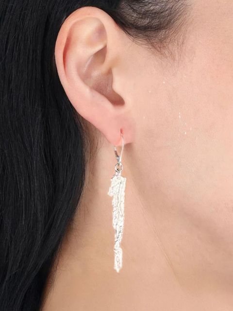 OUR LEGACY Casted Knit earrings - Silver - zdjęcie produktu nr 2