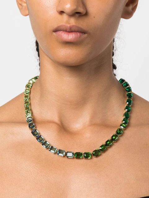 Swarovski Millenia crystal-embellished necklace - Green - zdjęcie produktu nr 2