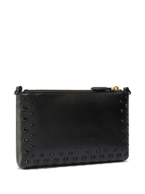 PINKO mini leather wallet - Black - zdjęcie produktu nr 2