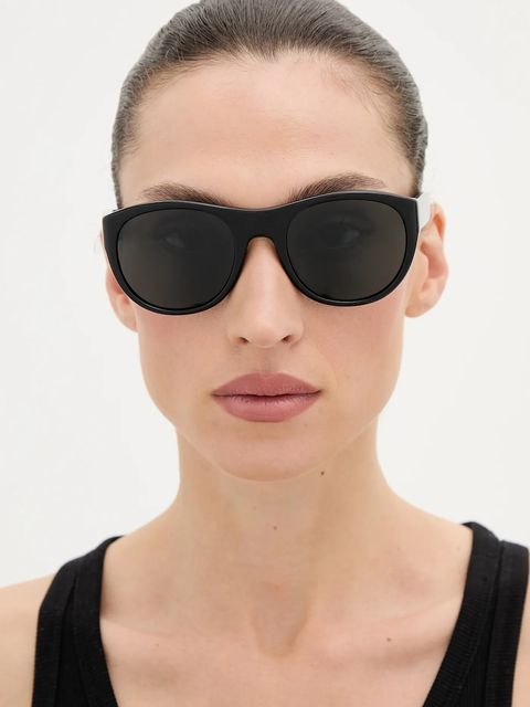 Saint Laurent okulary przeciwsłoneczne MAXIME kolor czarny SL 798 MAXIME