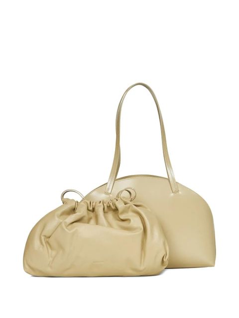 Jil Sander medium Curve shoulder bag - Neutrals - zdjęcie produktu nr 2