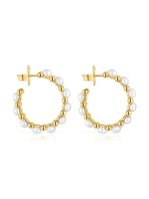 Tous kolczyki ze srebra pokrytego złotem - zdjęcie produktu nr 1