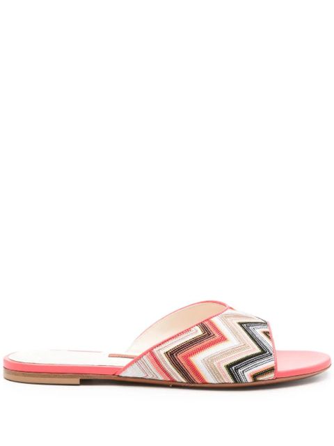 Missoni zigzag sandals - Pink - zdjęcie produktu nr 1
