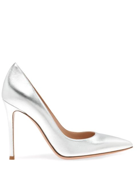 Gianvito Rossi 105mm Gianvito pumps - Silver - zdjęcie produktu nr 1