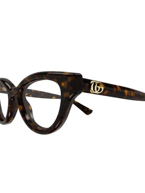 Gucci Eyewear cat-eye glasses - Brown - zdjęcie produktu nr 2