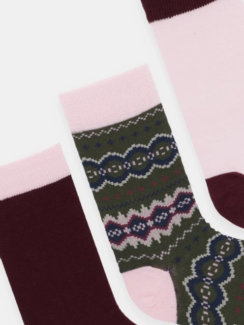 Barbour skarpetki 3-pack kolor zielony LGS0102 - zdjęcie produktu nr 2