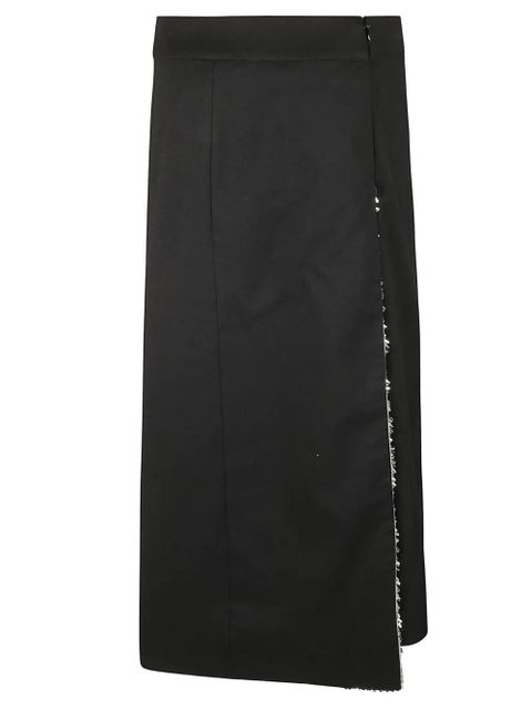 Rabanne asymmetric skirt - Black - zdjęcie produktu nr 2