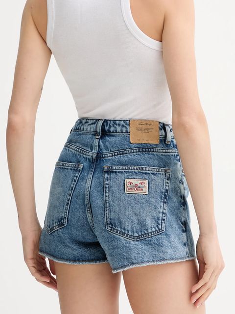 American Vintage szorty jeansowe bawełniane