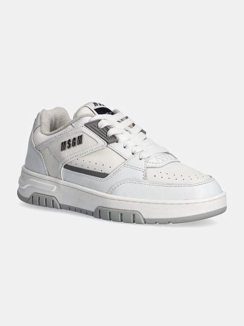 MSGM sneakersy skórzane - zdjęcie produktu nr 1