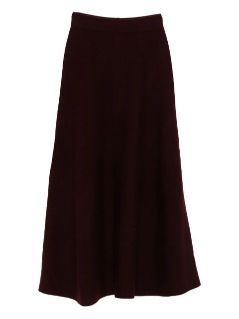 Max Mara Giberna knitted maxi skirt - Red - zdjęcie produktu nr 1