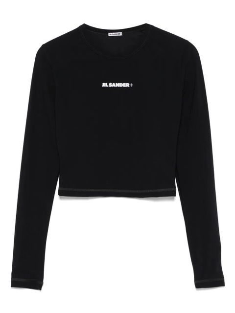 Jil Sander cropped swim top - Black - zdjęcie produktu nr 1