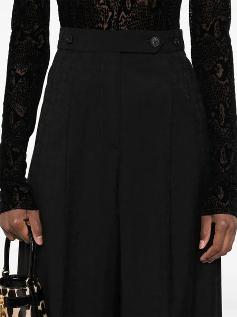Givenchy monogram 72-jacquard trousers - Black