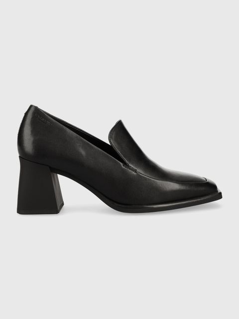 Vagabond Shoemakers czółenka skórzane Hedda kolor czarny na słupku 5503.001.20